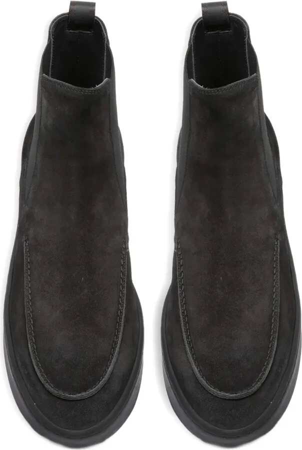Elastic-Panel Suede Boots - Image 3