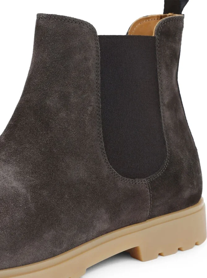 Elastic-Panel Suede Boots - Image 3