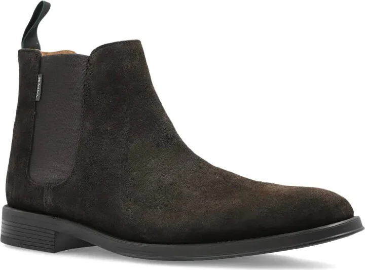 Elastic-Panel Suede Chelsea Boots - Image 2