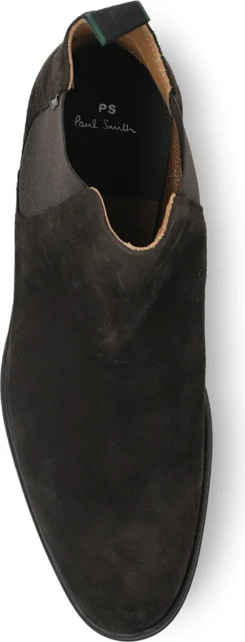 Elastic-Panel Suede Chelsea Boots - Image 3