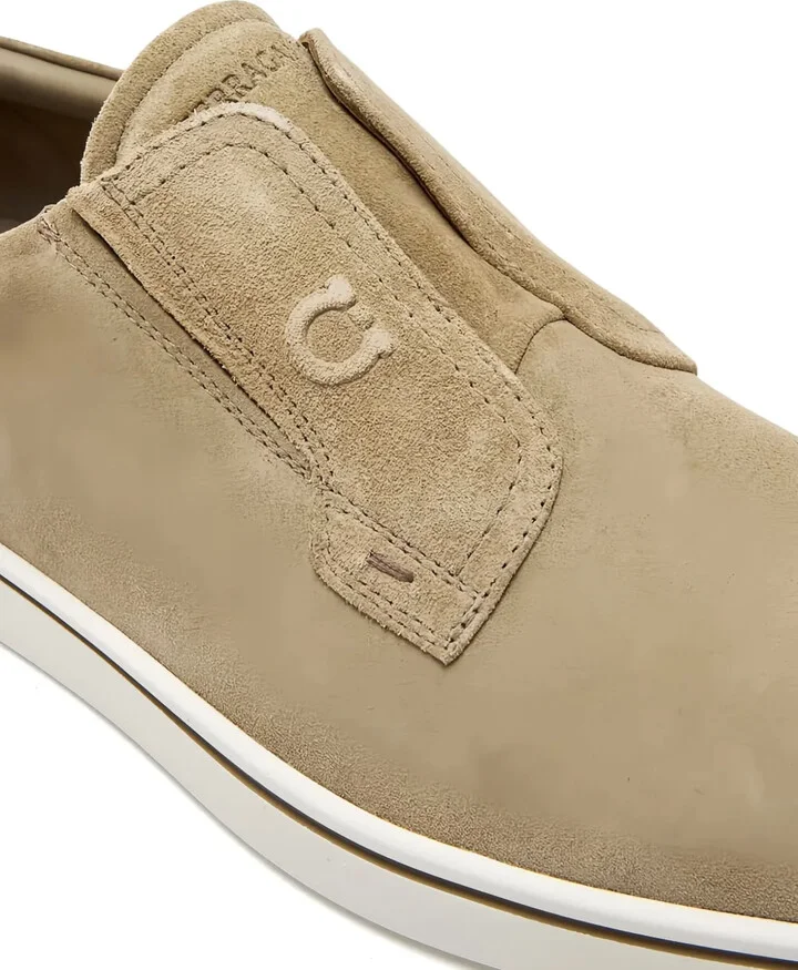 Elastic-Panel Suede Loafers - Image 4