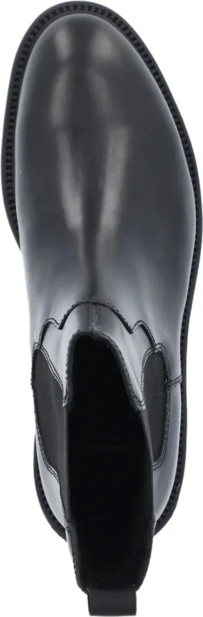 Elastic-Panels Leather Chelsea Boots - Image 2