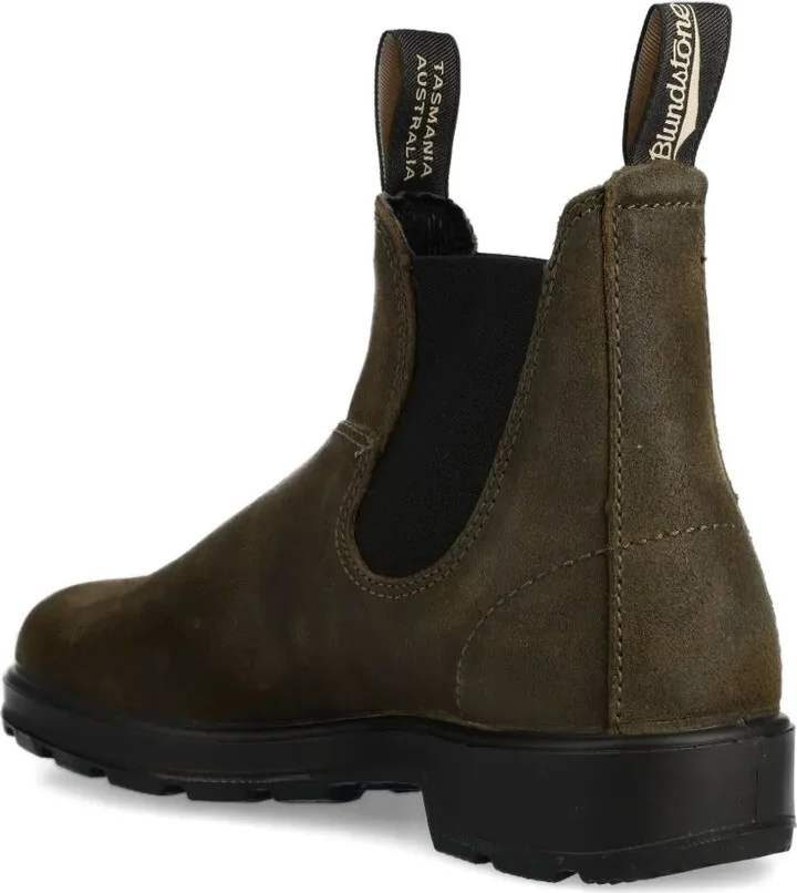 Elastic-Panels Suede Boots - Image 3