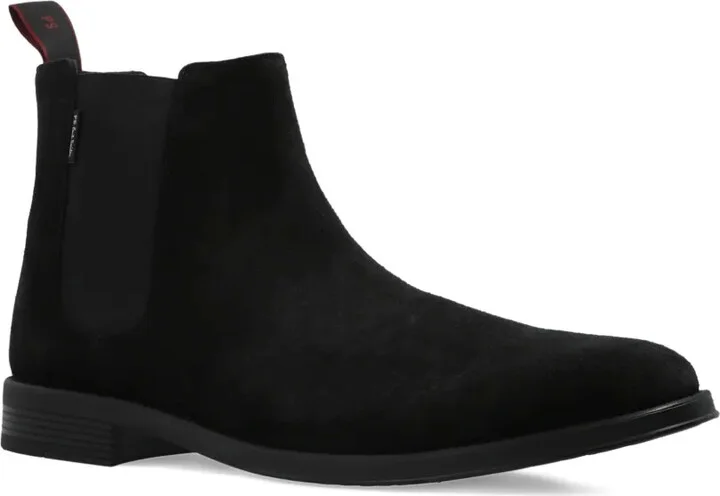 Elastic-Panels Suede Chelsea Boots - Image 2