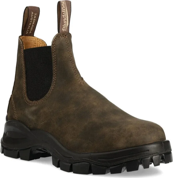 Elastic-Sided Chelsea Boots