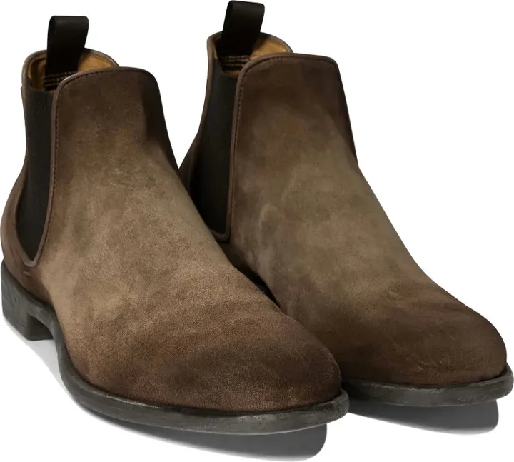 Elastic-Sided Suede Boots - Image 2