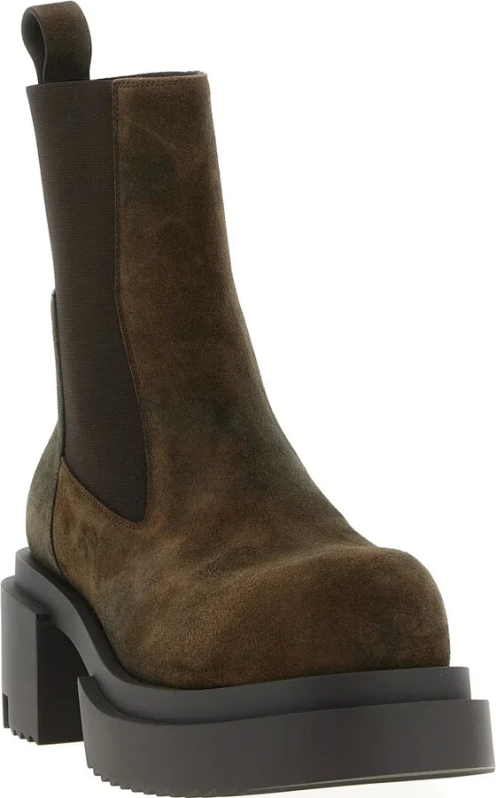 Elastic-Strap Platform Boots - Image 2