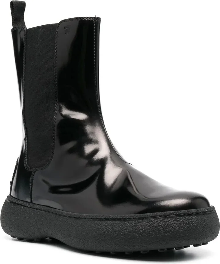 Elasticated Ankle Boots - Image 2