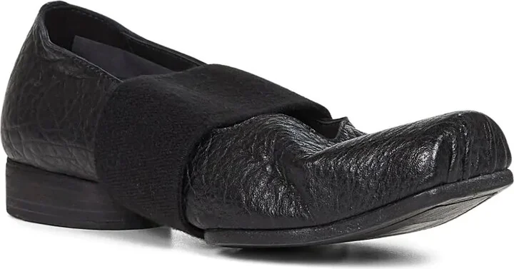 Elasticated-Band Leather Pumps - Image 2