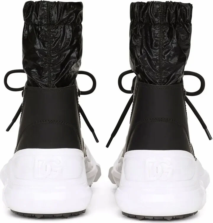 Elasticated Lace-Up Boots - Image 3