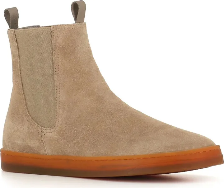 Elasticated Leather Boots - Image 2
