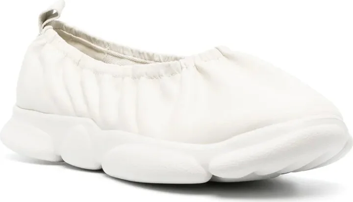 Elasticated Leather Loafers - Image 2