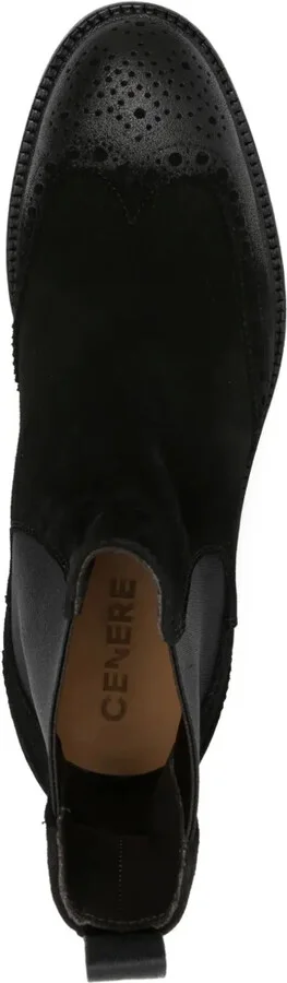 elasticated-panel brogue Chelsea boots - Image 4