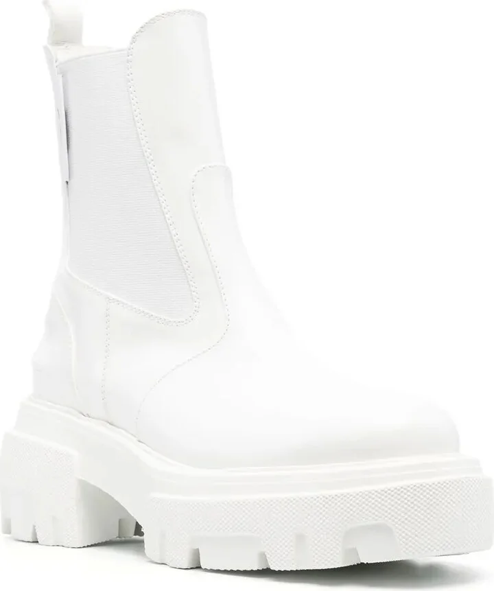 Elasticated Side-Panel Ankle Boots - Image 2