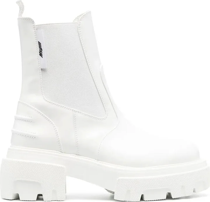 Elasticated Side-Panel Ankle Boots