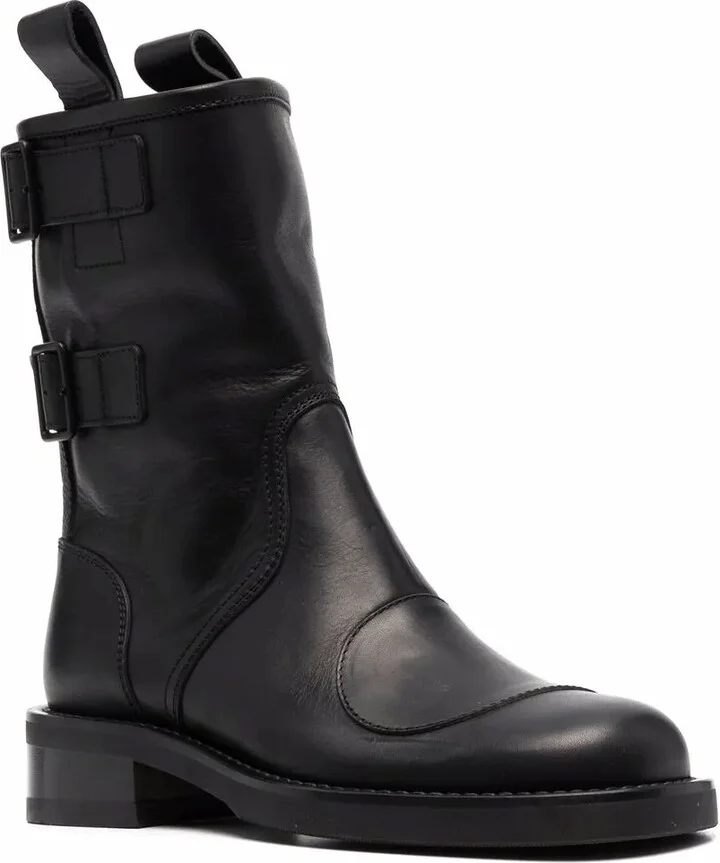 Elba leather mid-calf boots - Image 2