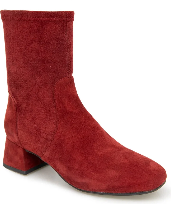 Burnt Red Suede