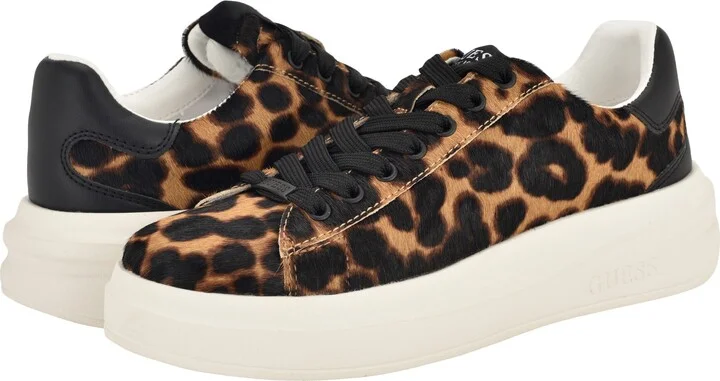 Elbinah Genuine Calf Hair Platform Sneaker - Image 6