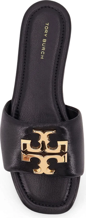 Eleanor Leather Flat Sandals - Image 4