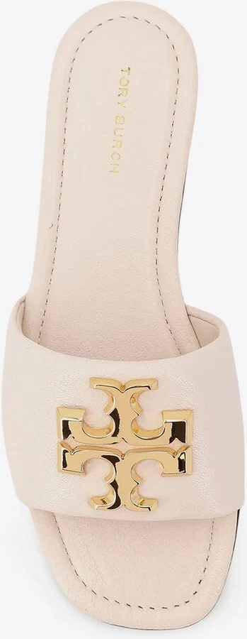 Eleanor Leather Flat Slides - Image 3