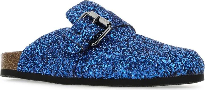Electric Blue Glitters Slippers - Image 2