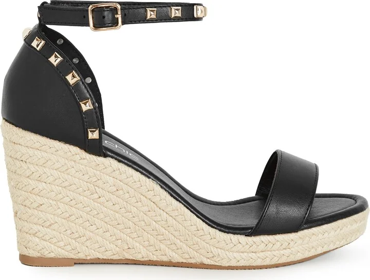 Electric Espadrille Wedge Sandal