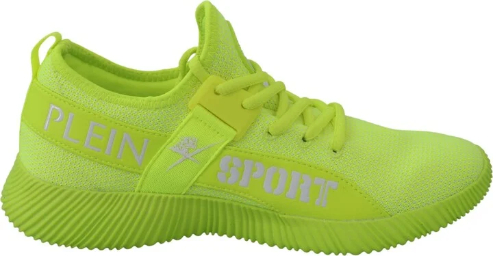Electrify Your Step with Yellow Carter Sport Men's Sneakers - Image 2