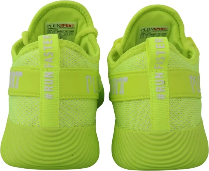 Electrify Your Step with Yellow Carter Sport Men's Sneakers - Image 5