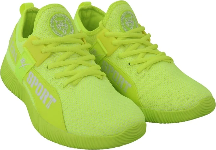 Electrify Your Step with Yellow Carter Sport Men's Sneakers