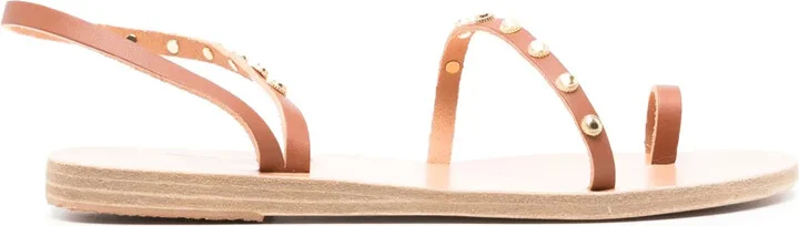 Eleftheria bee leather sandals