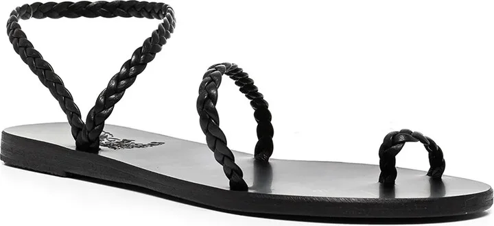 Eleftheria braided leather sandals - Image 2