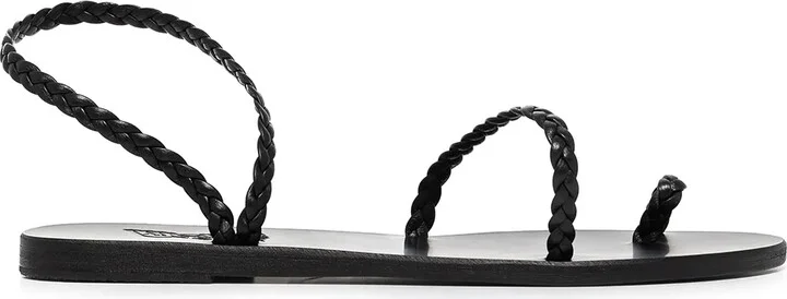 Eleftheria braided leather sandals