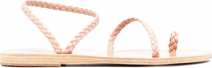 Eleftheria braided leather sandals