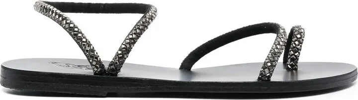 Eleftheria crystal-embellished sandals
