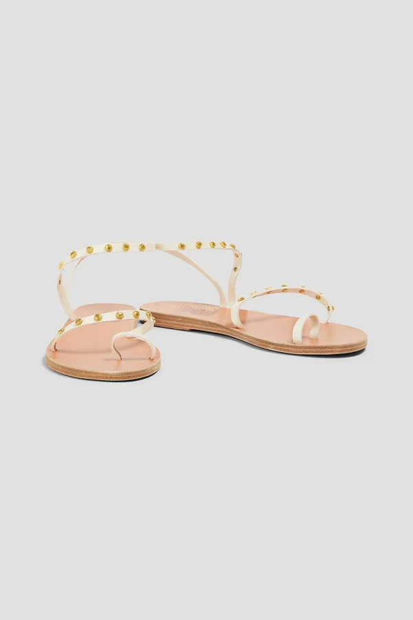 Eleftheria studded leather sandals - Image 2