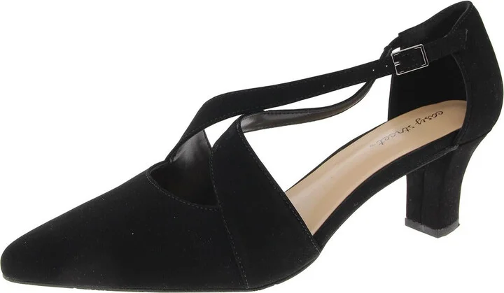 Elegance Womens Slip On Buckle Strappy Sandals