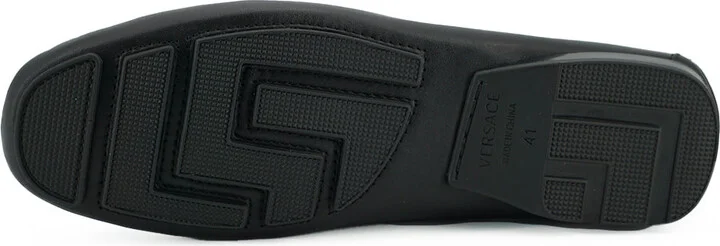 Elegant Black Calf Leather Men's Men's Loafers - Image 6