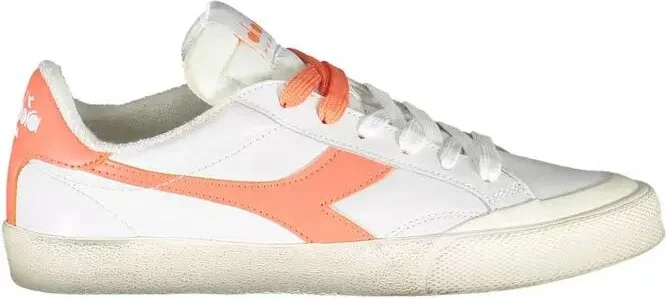 Elegant Leather Lace-Up Women's Sneakers