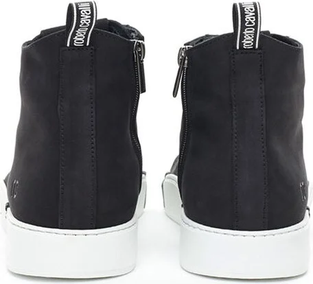 Elegant Suede Sneakers in Chic Women's Black - Image 4