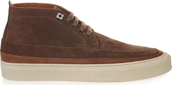 Elegant Suede Sneakers in Rich Men's