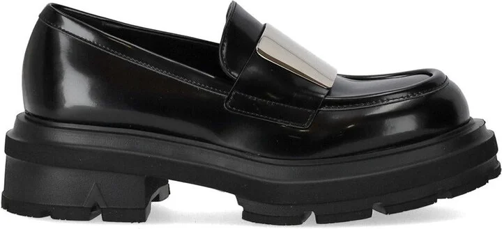 Elena Iachi Black Loafer