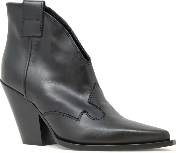 Elena Iachi Leather Ankle Boots - Image 2