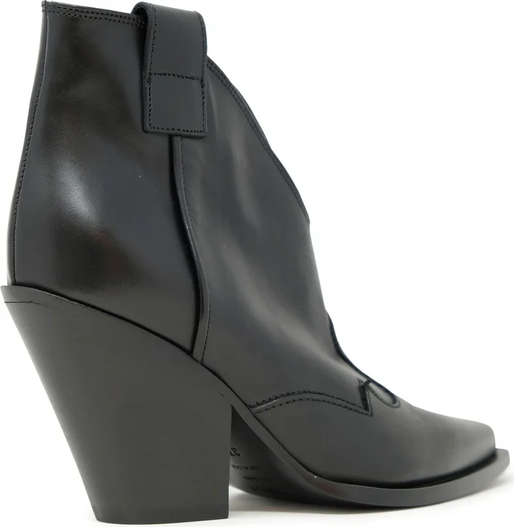 Elena Iachi Leather Ankle Boots - Image 3
