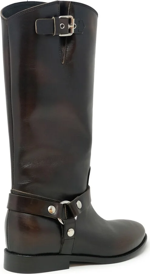 Elena Iachi Leather Boots - Image 3