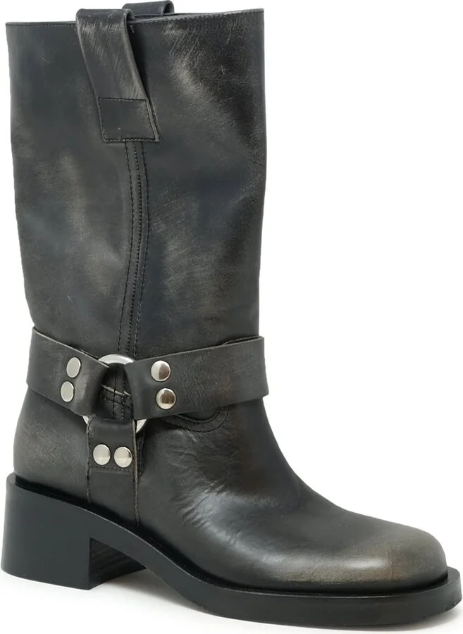 Elena Iachi Leather Boots - Image 2