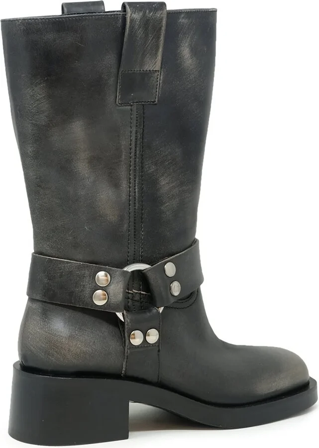 Elena Iachi Leather Boots - Image 3