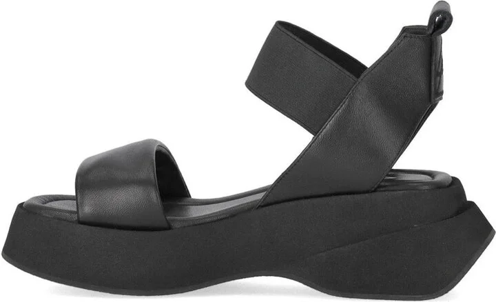 Elena Iachi Lena Black Platform Sandal - Image 3