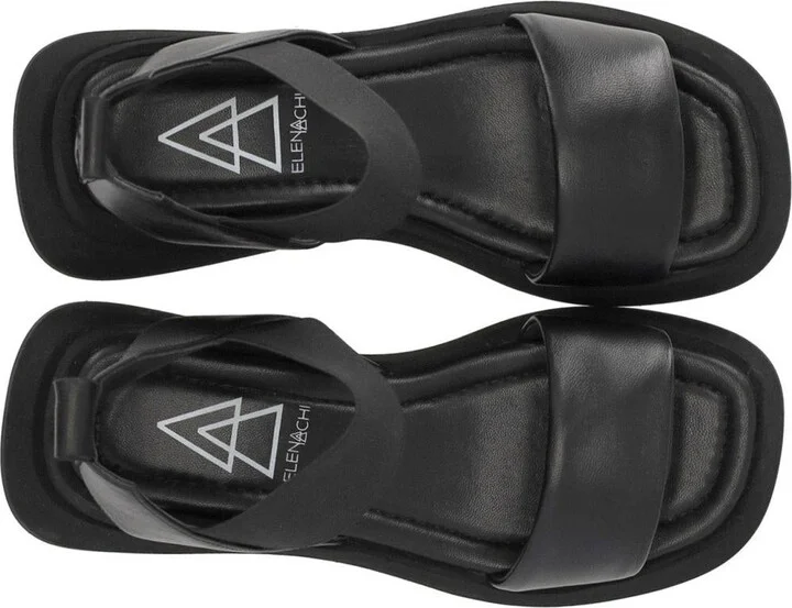 Elena Iachi Lena Black Platform Sandal - Image 5