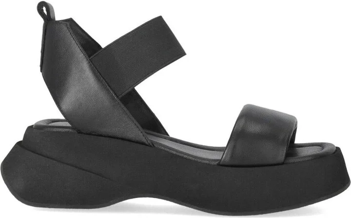 Elena Iachi Lena Black Platform Sandal