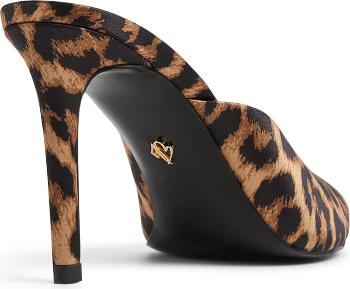 Elenara Pointed Peep Toe Mule - Image 2